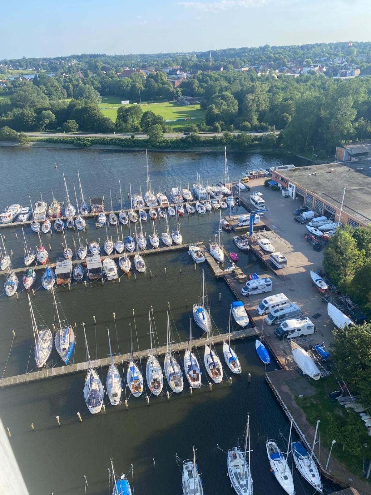 Hafenblick Lägenhet Schleswig Exteriör bild